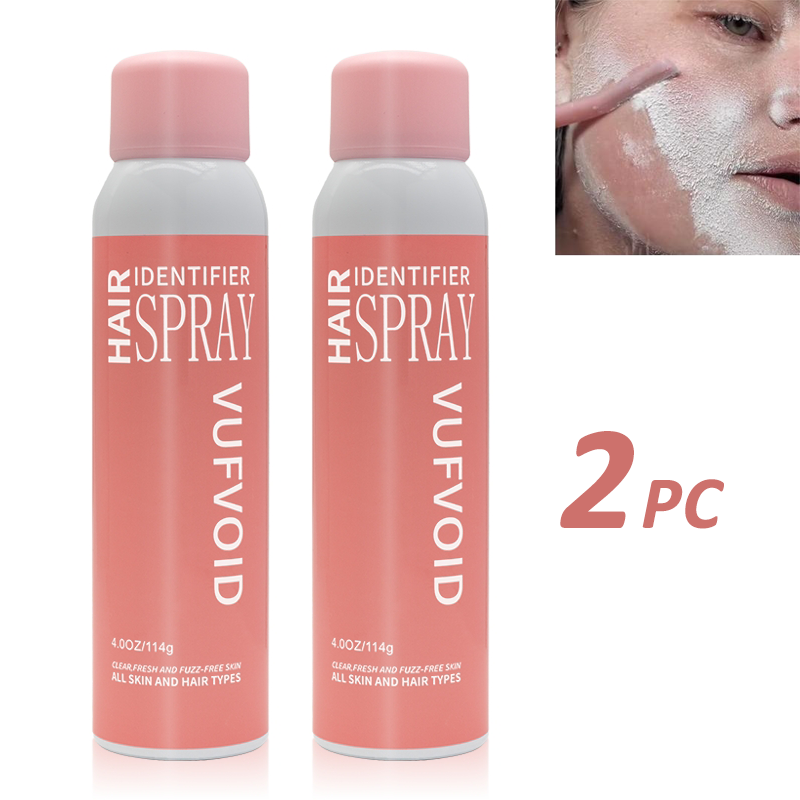 VUFVOID Hair Identifier Spray with 3 razors for Hair Removal