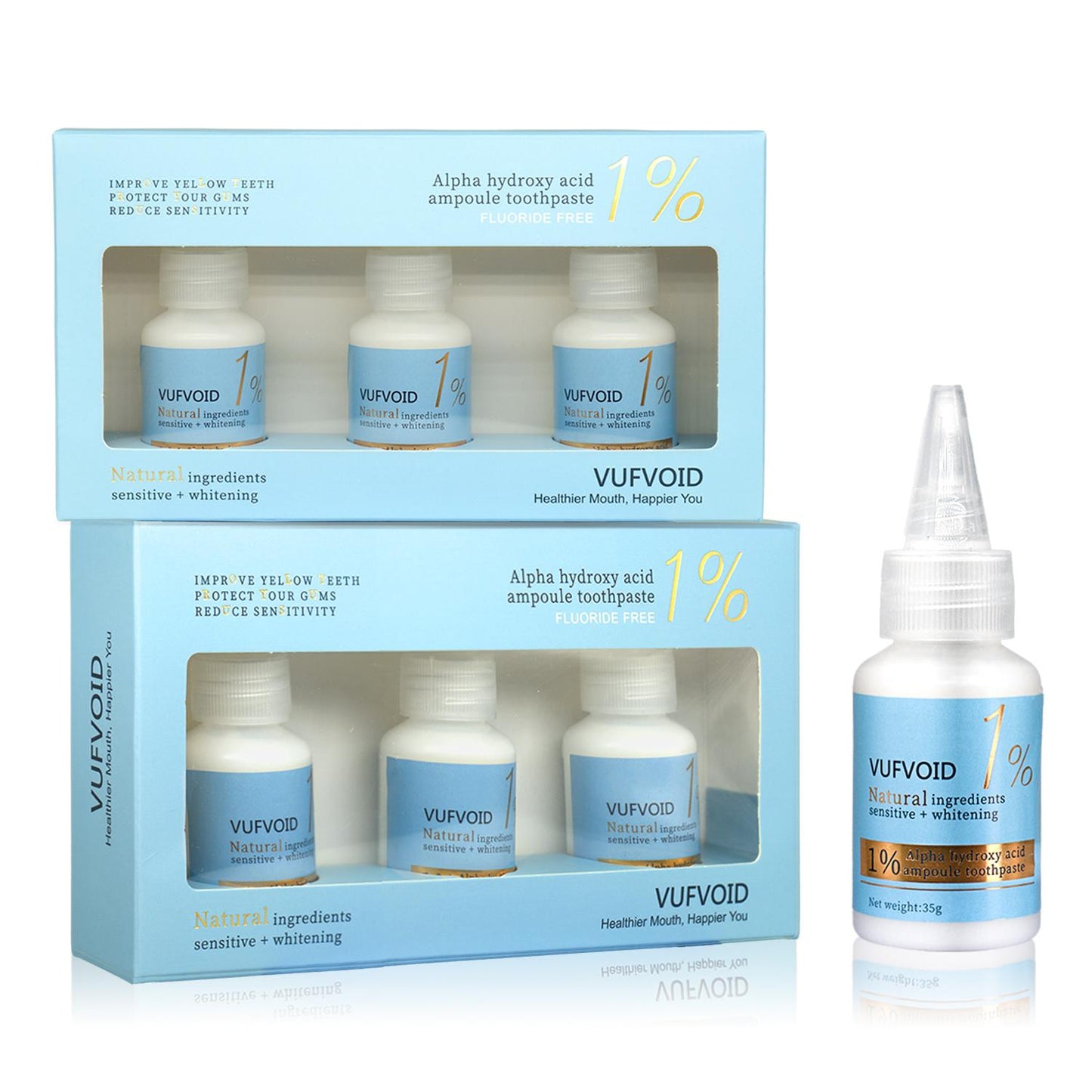 VUFVOID Alpha Hydroxy Acid Ampoule Toothpaste