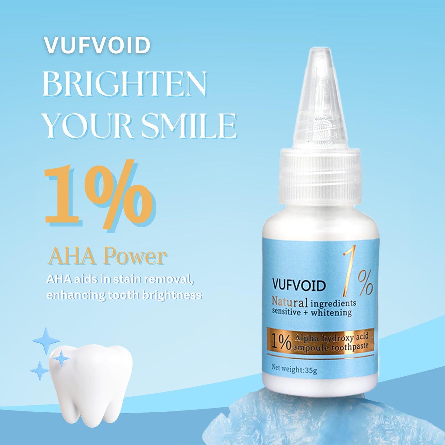 VUFVOID Alpha Hydroxy Acid Ampoule Toothpaste